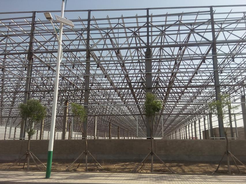 阜阳汽车工业厂房网架